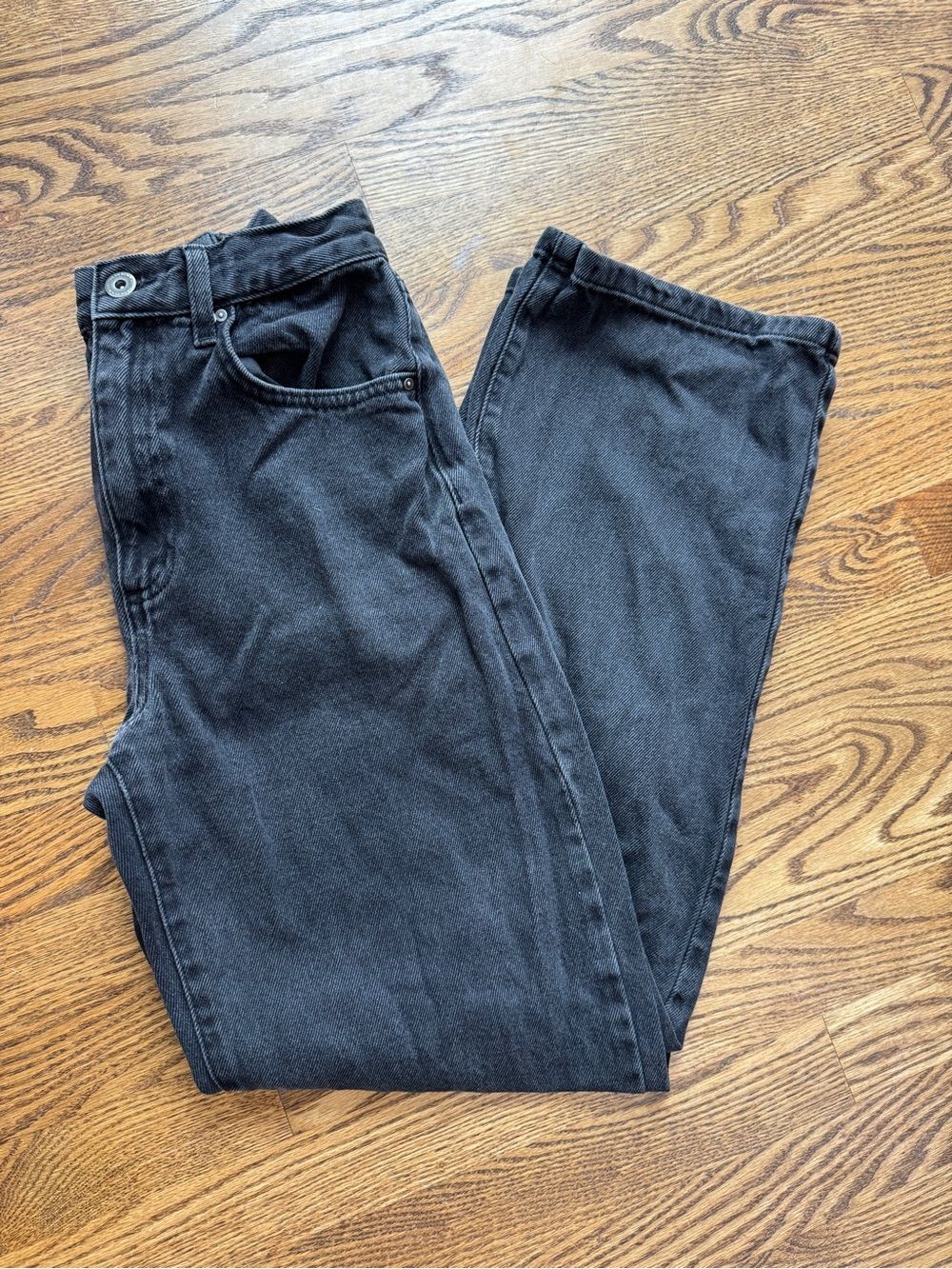 Cotton On Women's Loose Straight Jeans - Black size 4